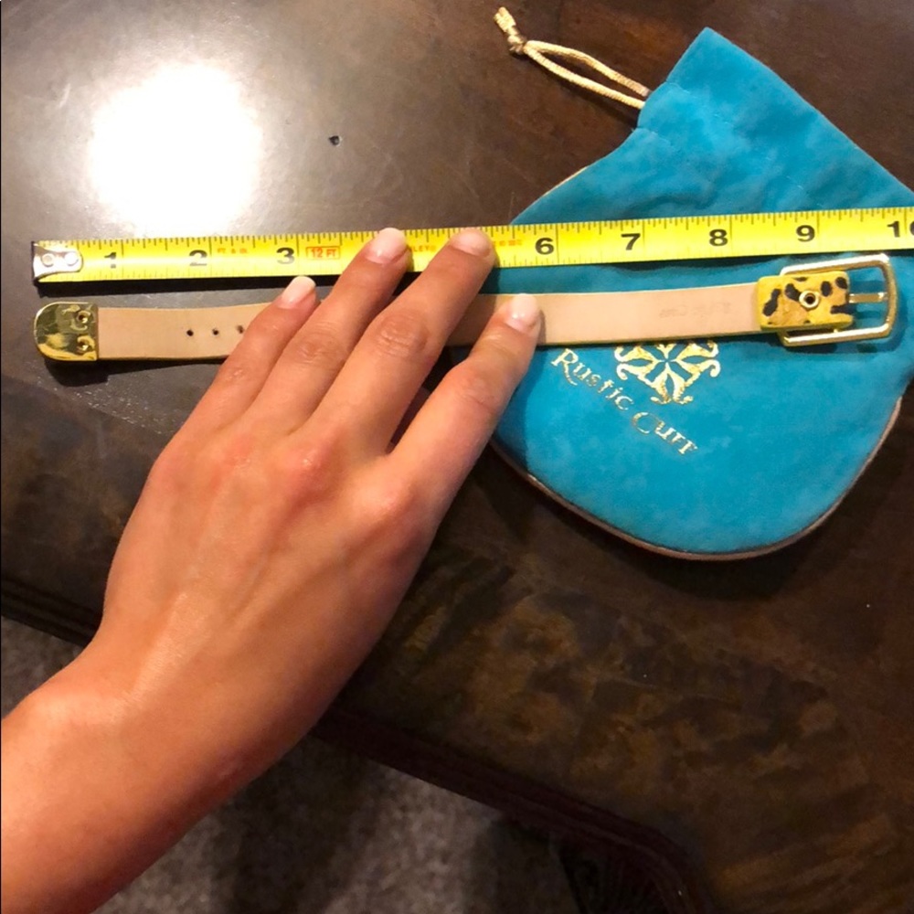 Rustic cuff bracelet - Picture 5 of 5